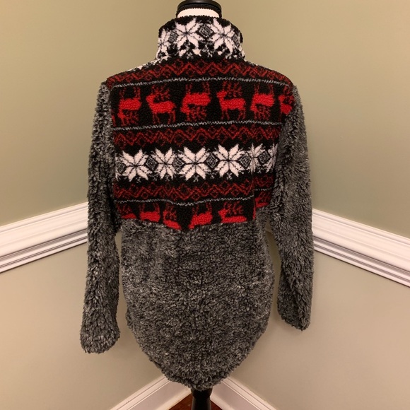 NWT Simply Southern Zip Front Pullover - Picture 4 of 8